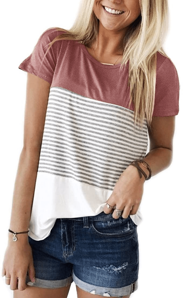 Stripe t-shirt in best T-shirts On Amazon