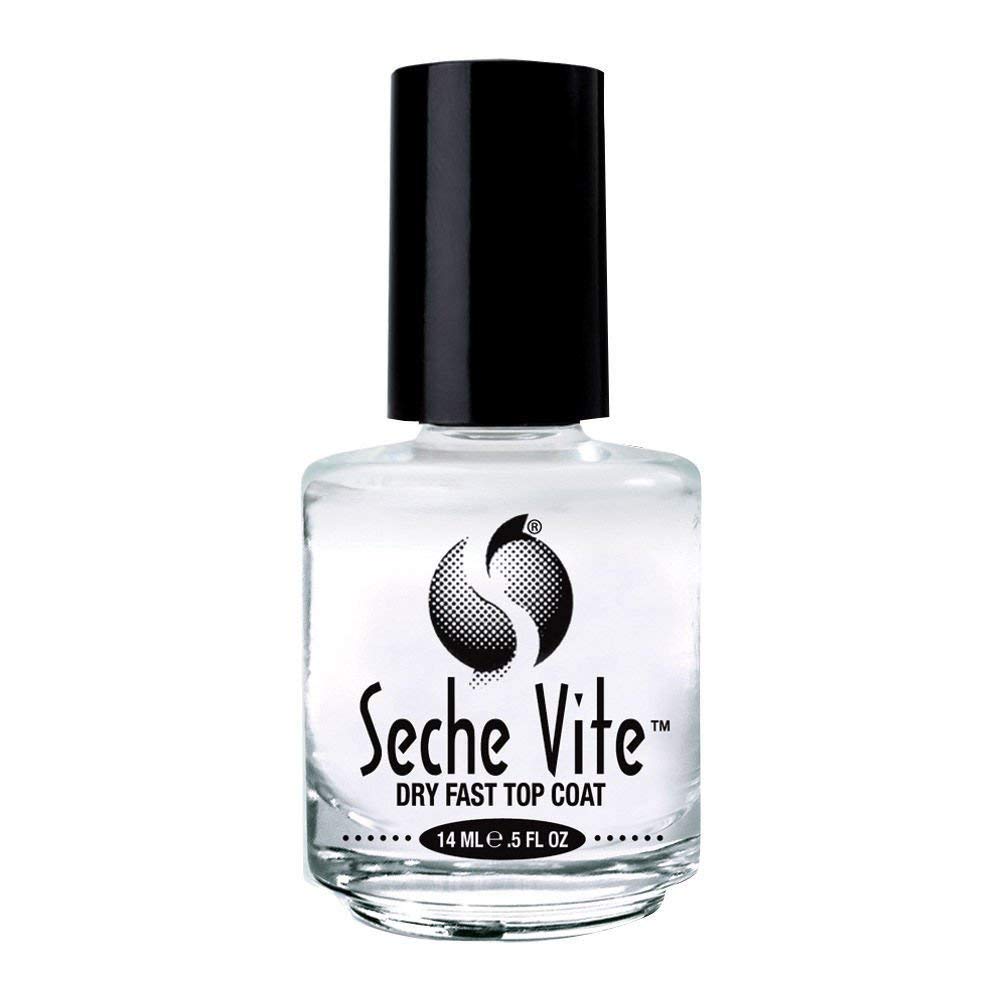 seche vite top coat in best drugstore nail polish