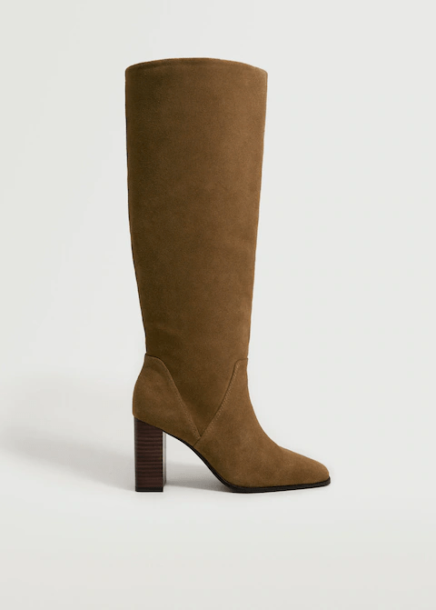 mango tall boots