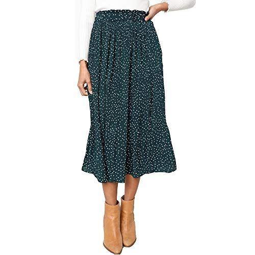 wardrobe basics checklist - flowy or a-line skirt