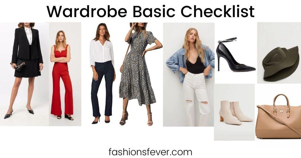 Wardrobe Basics Checklist - 16 Essentials For All Round The Year