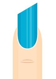 Best Nail Shape For Your Fingers And How To Choose Them- lipstick shape