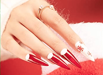 Best Nail Shape For Your Fingers And How To Choose Them - stiletto shape