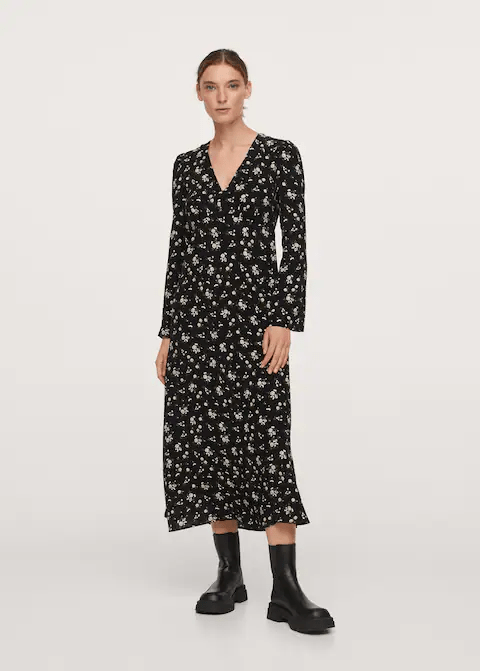 floral print dress - fashion tips