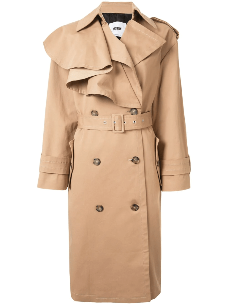 trench coat - add layer in fashion tips