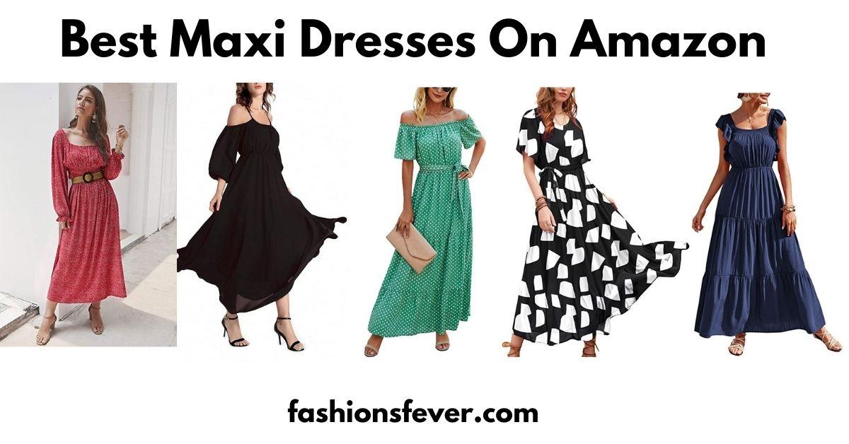 14 Best Maxi Dresses On Amazon That Are Extremely Flattering - Fashion ...