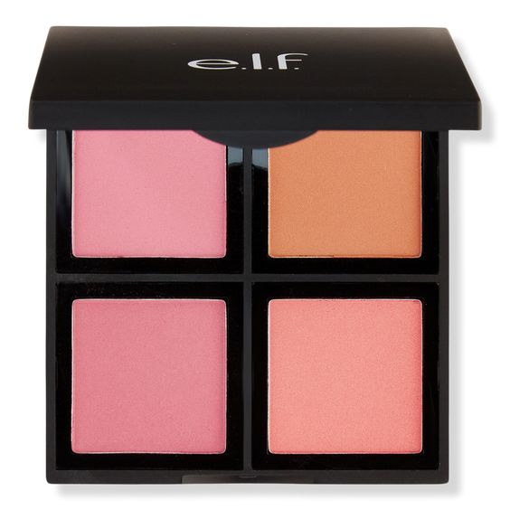 elf powder blush palette in best drugstore blushes