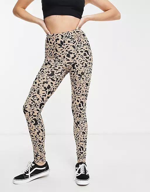 leopard print leggings