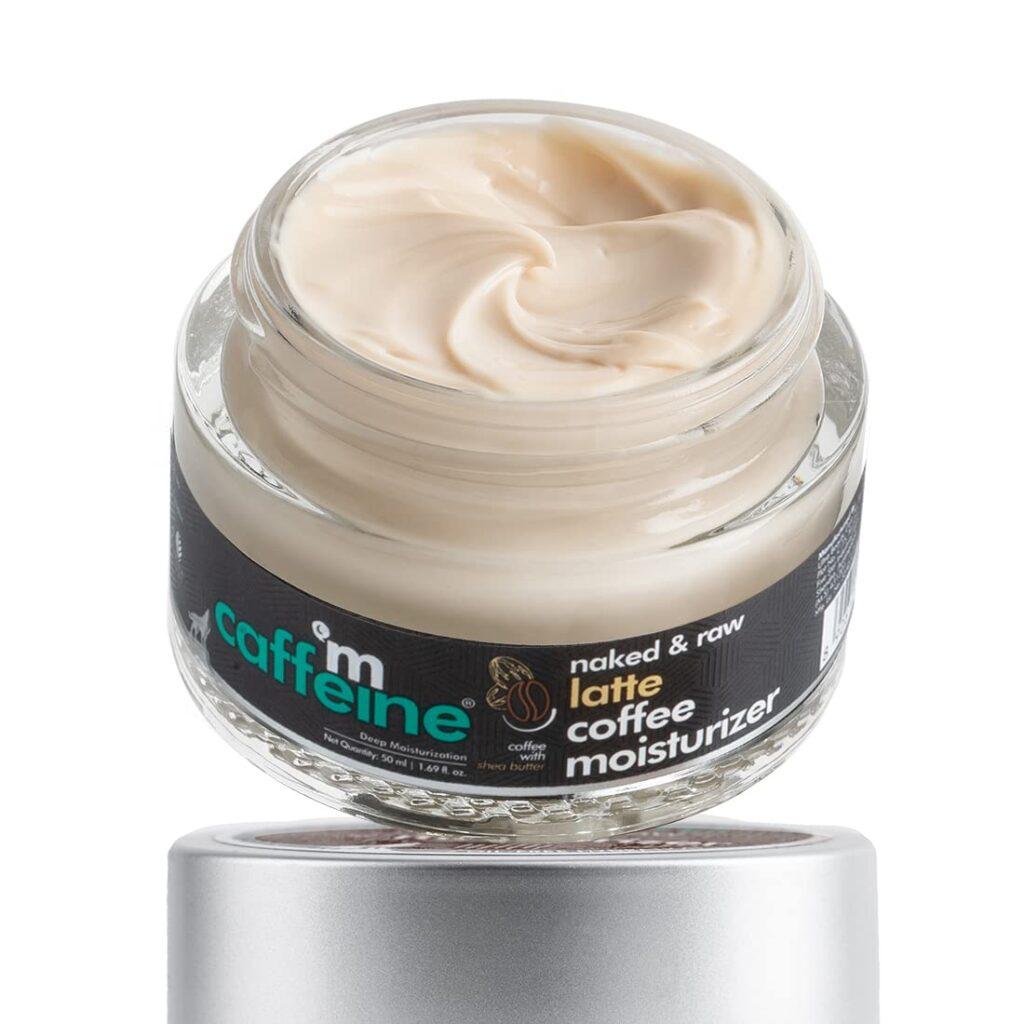 mcaffeine latte moisturizer in best moisturizers for dry skin in india