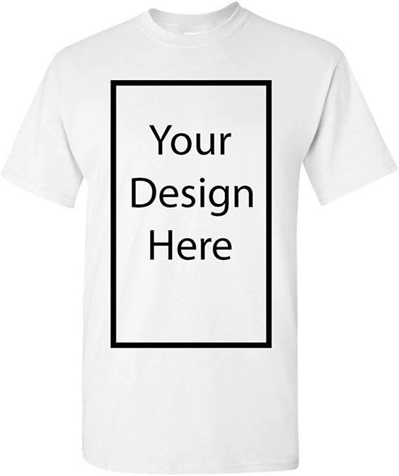 white custom t-shirt