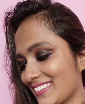 black smokey eye in different types of eyeliner styles