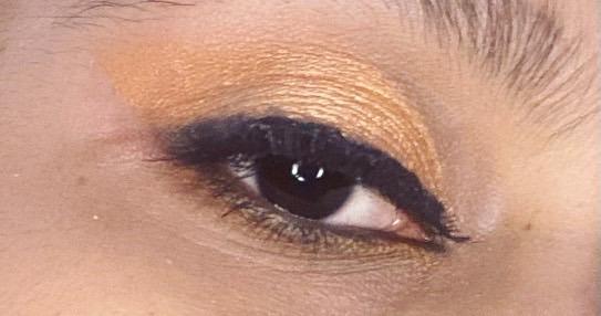 brown smokey eye in different types of eyeliner styles
