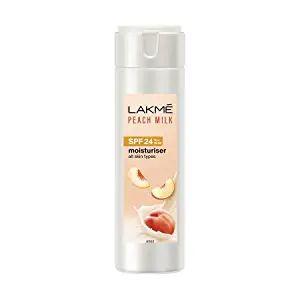 lakme peach milk in best moisturizers for dry skin in India