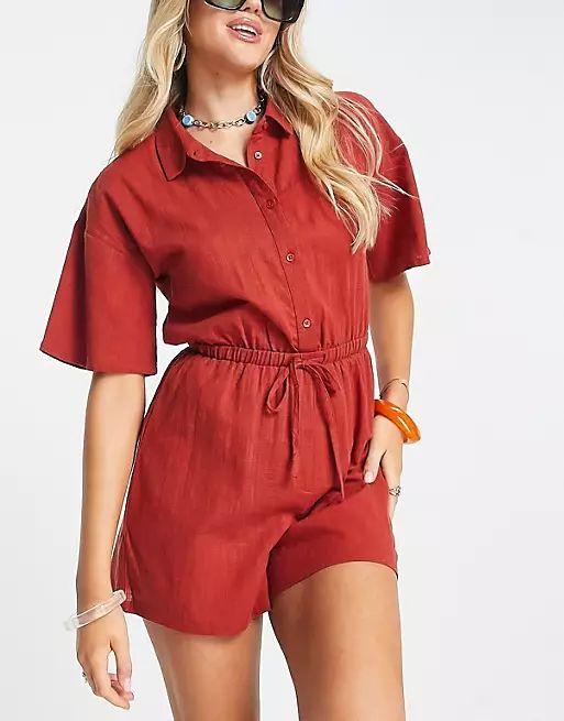 shirt romper