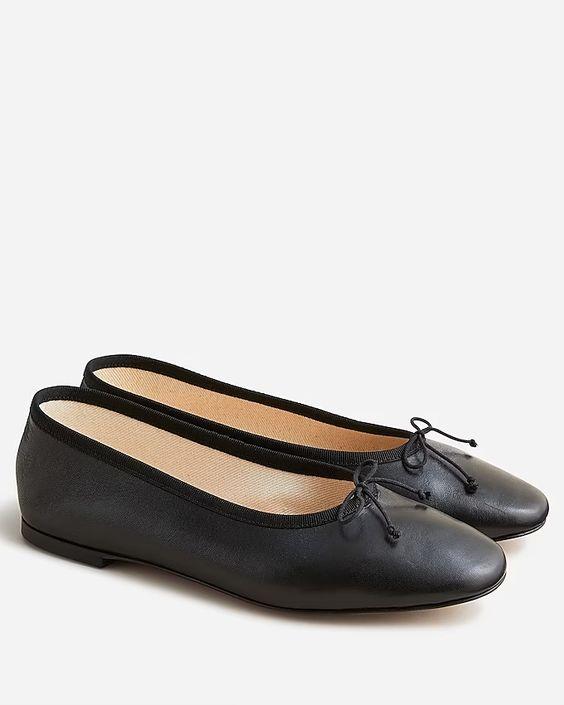 ballet flats in leggings outfits ideas