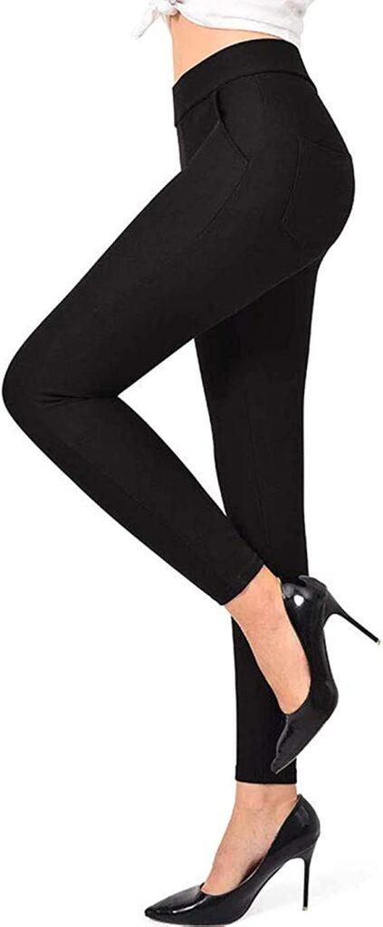 black leggings for work