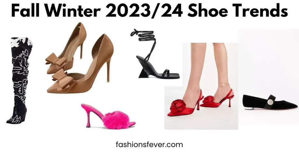 7 Fall Winter 2023/24 Shoe Trends To Step Into Fashion's Fever