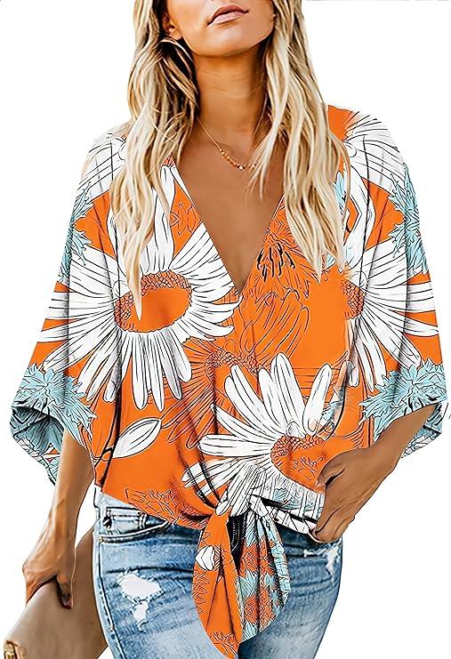front knot in best tshirts on amazon