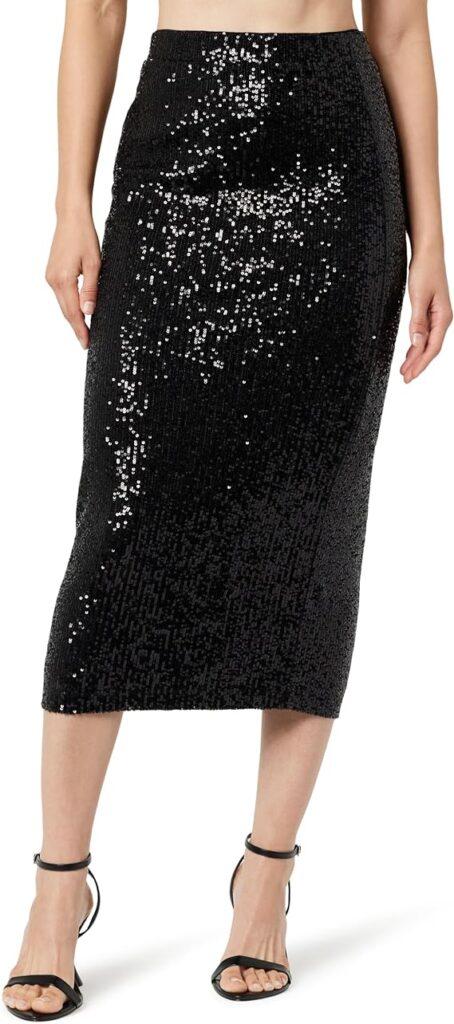 sequin skirt