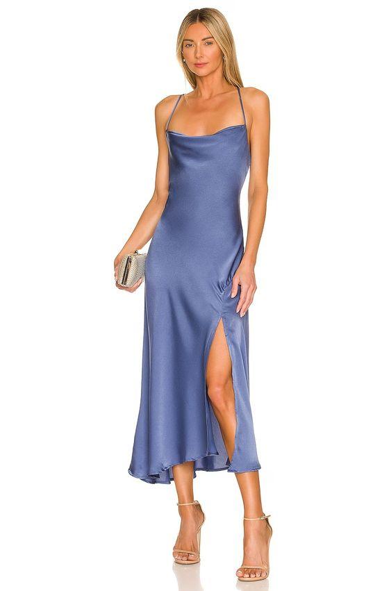 slip dress in spring summer 2024 fashion trends