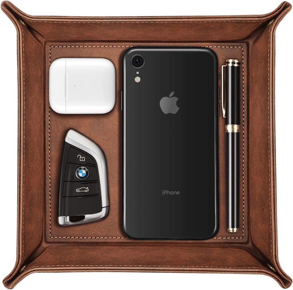 leather valet tray - Top Affordable Gifts for Fashion Lovers Under $50