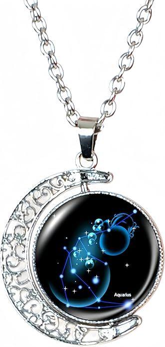 Modern astrology sign necklace, a personalized fashion accessory.