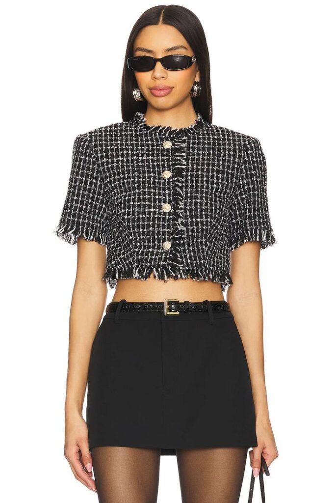 black stripe top - spring summer 2025 fashion trends