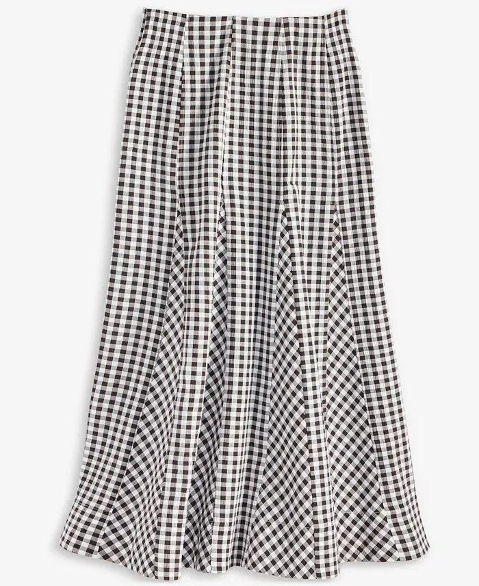 check skirt - spring summer 2025 fashion trends