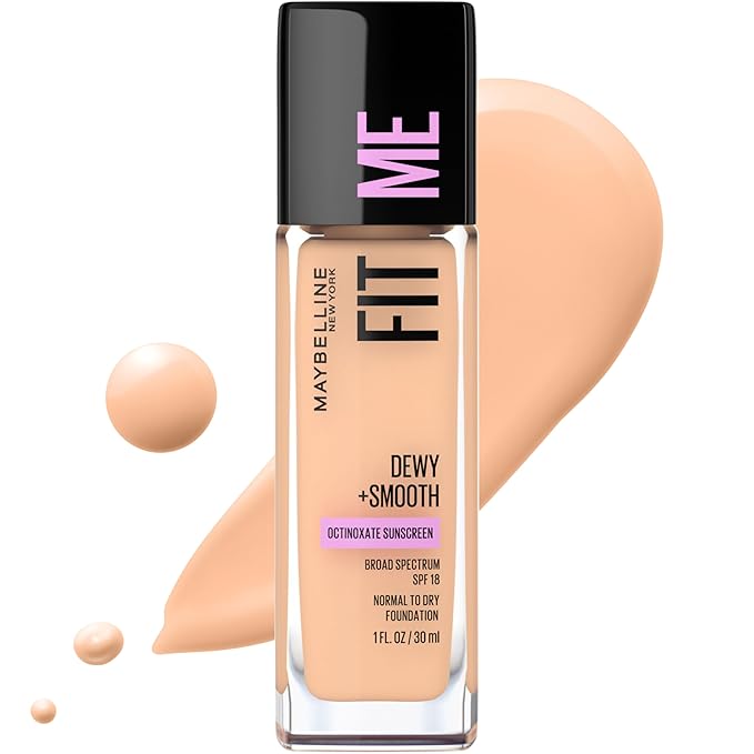maybelline dewy finish foundation