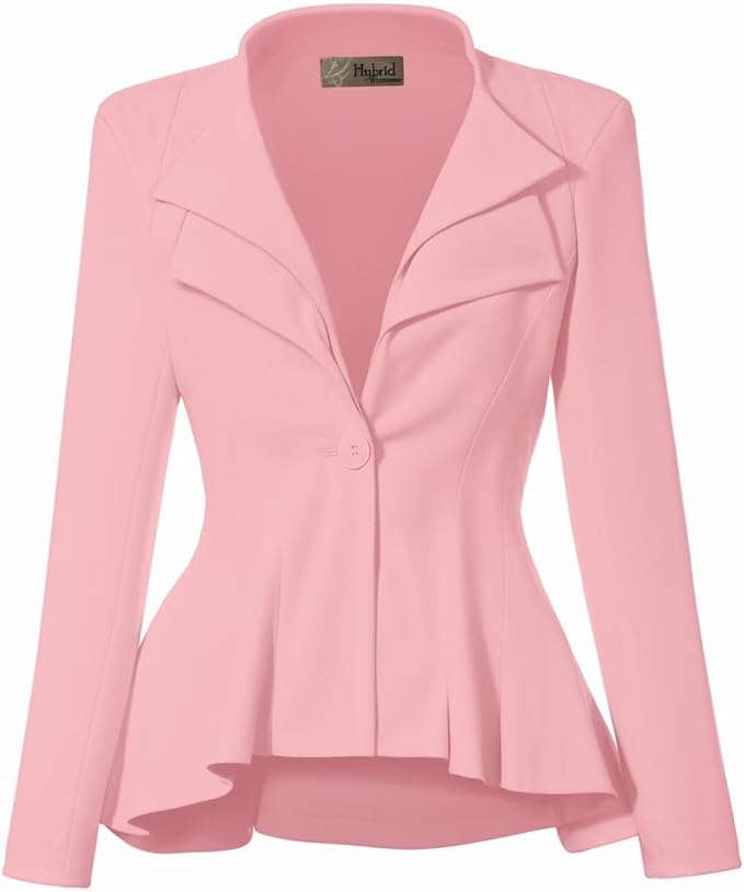pastel pink blazer - spring summer 2025 fashion trends