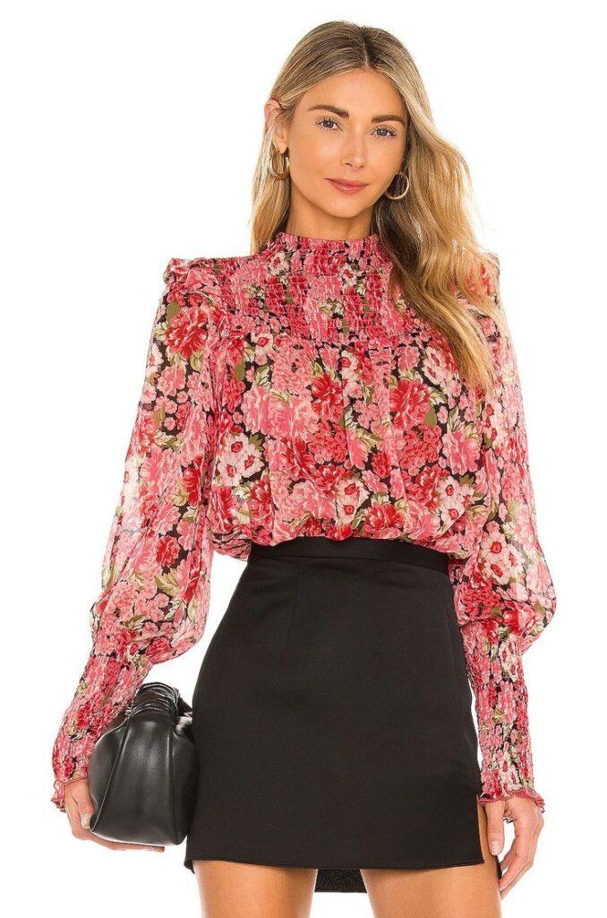 semi sheer blouse - spring summer 2025 fashion trends