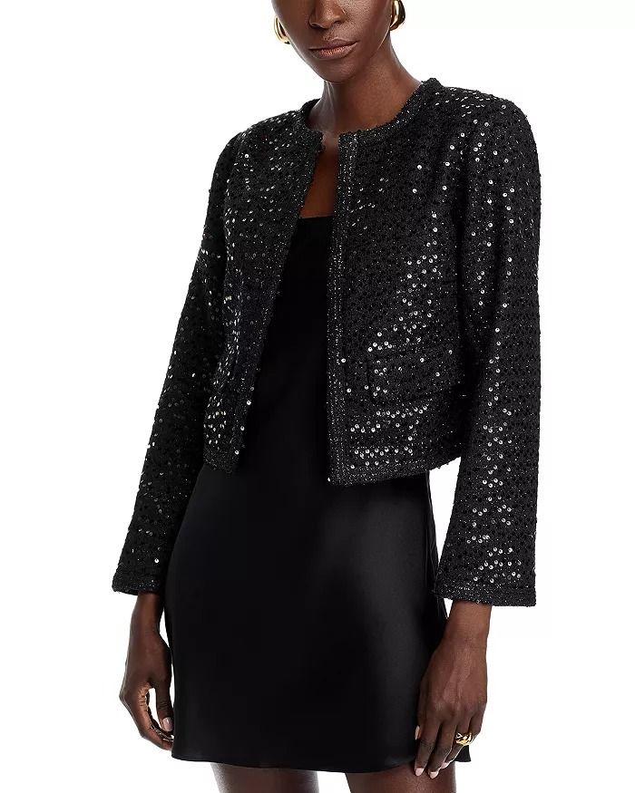 sequin jacket - spring summer 2025 fashion trends
