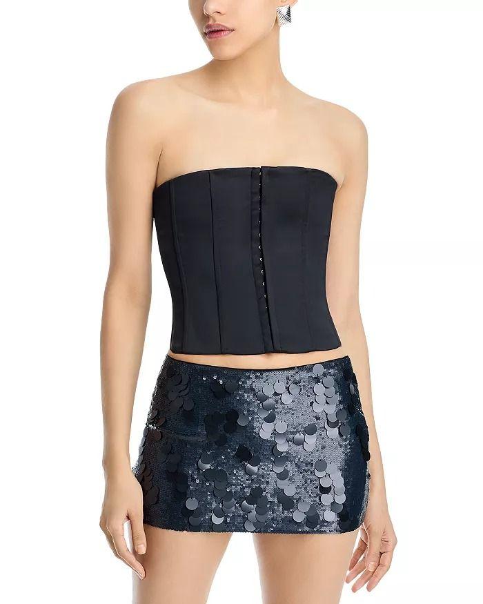 tube corset top - spring summer 2025 fashion trends