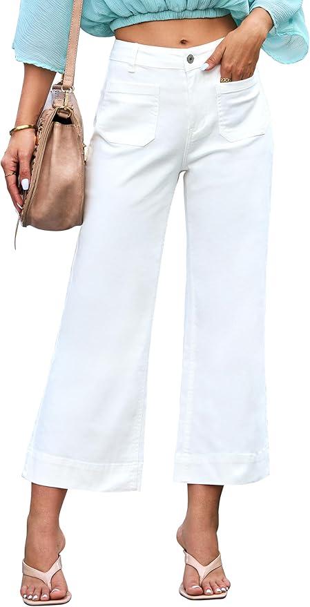 white jeans