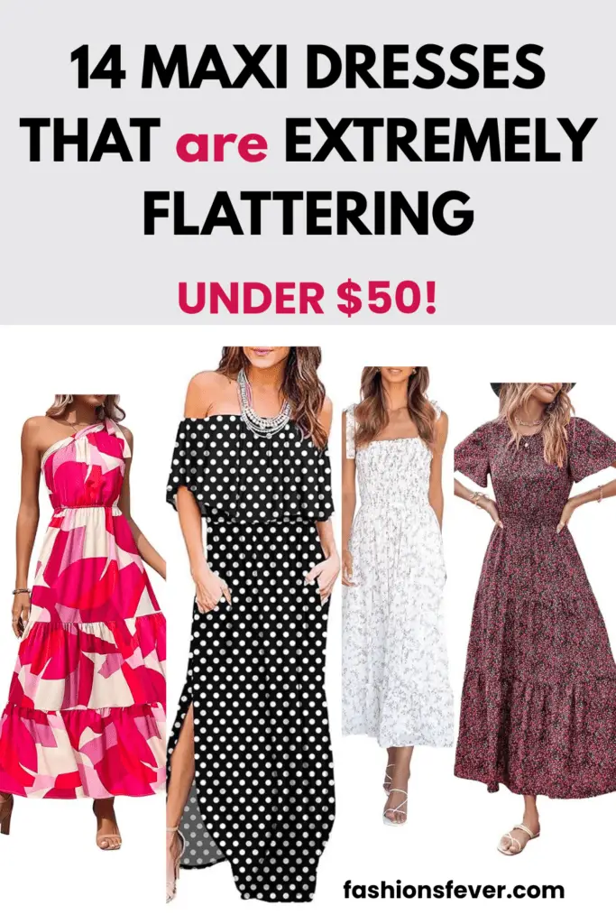 Best Maxi Dresses On Amazon That Are Extremely Flattering And Under $50
